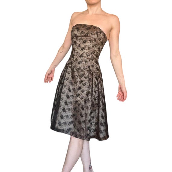 jessica embroidered illusion party dress jessica embroidered illusion party dress Embroidered Lace Illusion Gown