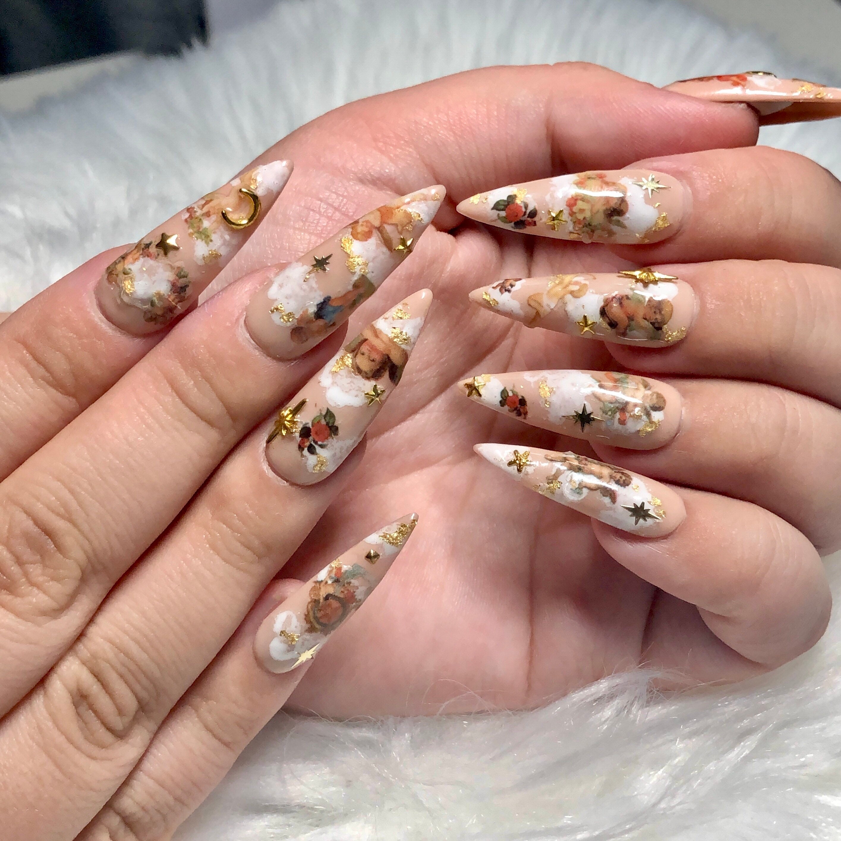 New nail color. White. Actually para lang syang liquid pap… | Flickr