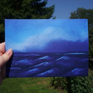 Sea Scape Landscape Art PRINT | Home decor prints, Printed artwork, Oil painting