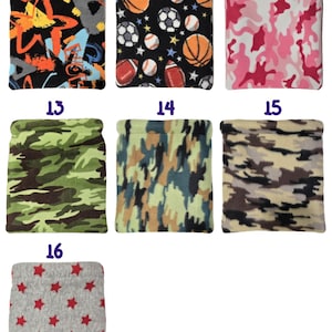 Fleece Cuddle Sack / Snuggle Pouch / Sleeping Bag with stay-open entrance for Guinea Pigs and other Small Pets image 5
