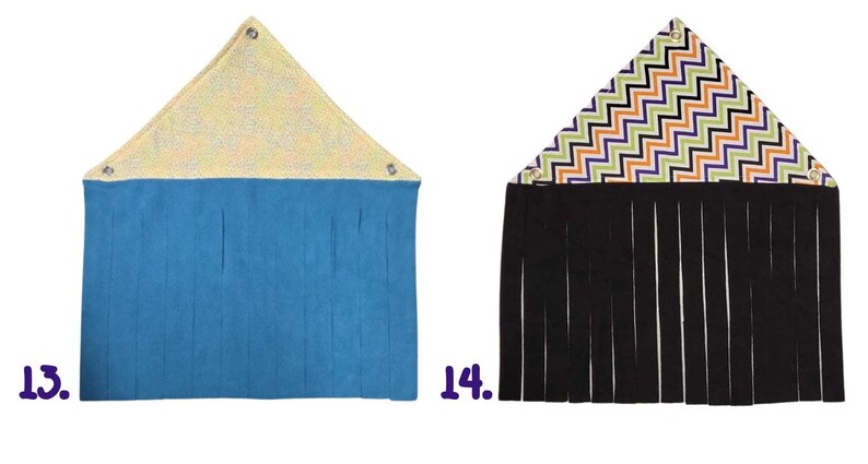 Escondite de lana para cobayas - Corner Fleece Forest / Corner Hide / Small Pet Fleece Forest imagen 8