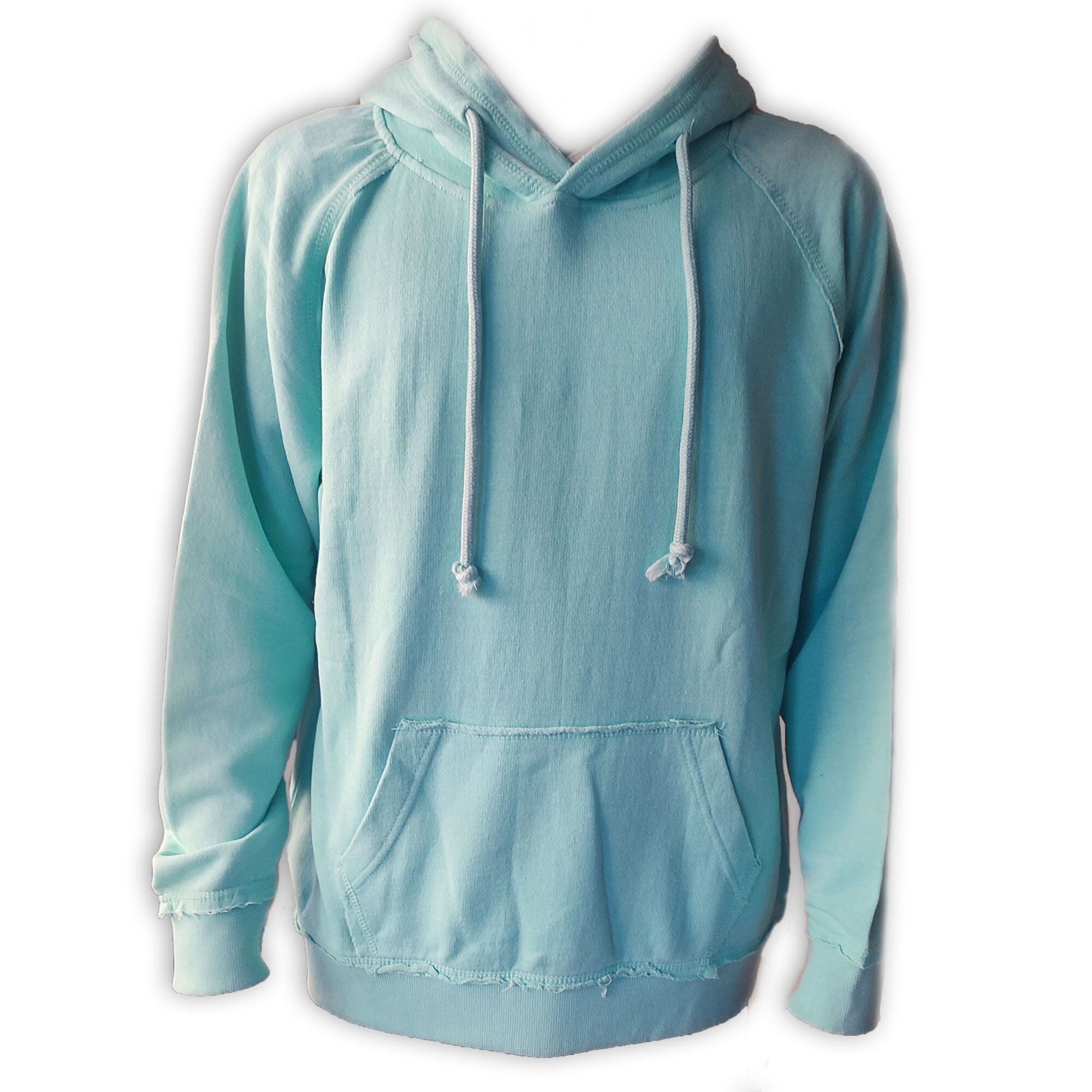 Reverse Stitch Hoodie Sky Blue Hoodie Unisex Hoodie Etsy