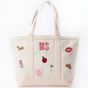 Spersonalizowana torba płócienna z haftowaną ikoną