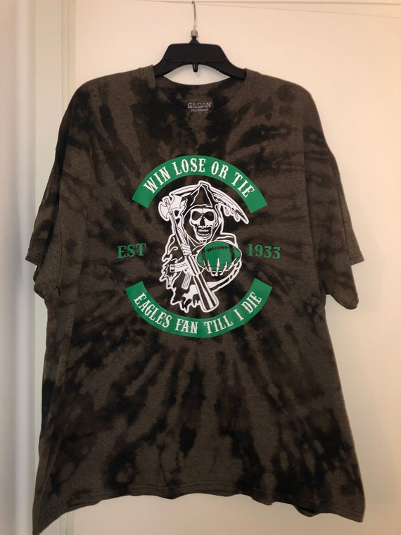 Fan Until I Dye Eagles Shirt 2XL | Etsy