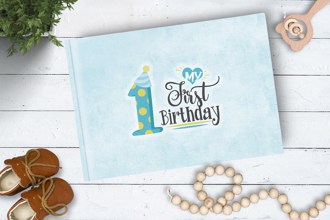 Buy Baby Album, First Year Album, is a Hardcover Photo Book, Size 8x11