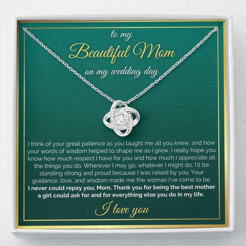 Mother of the Bride Gift From Daughter on Wedding Day Etsy