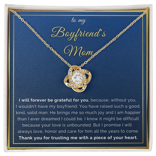 Boyfriend Mom Gift Boyfriends Mother Christmas Gift to My Etsy