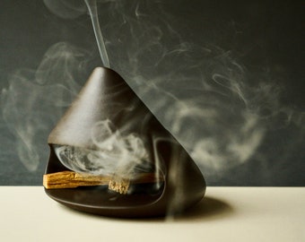 Palo Santo Burner, Meditation Gift, Ceramic Chimney