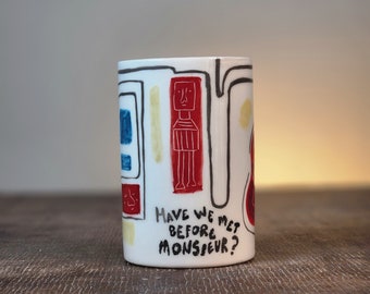 Handmade Drawing Decorative Mug