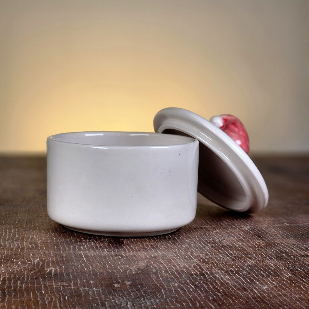 Ceramic Keepsake Box for Little Objects Bowl for Storing Etsy