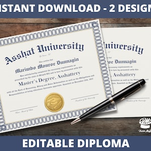 Universitäts-Gag-Geschenkgutschein, lustiges Diplom, Streichgeschenke, lustige Geschenke