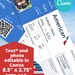Editable Boarding Pass Ticket Template, Surprise Airline Gift, American ...