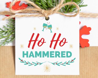 Printable Christmas Gift Tags, Holiday Wine Gift Tags, DIY Christmas Tags, Digital Funny Christmas Gift Tags SVG
