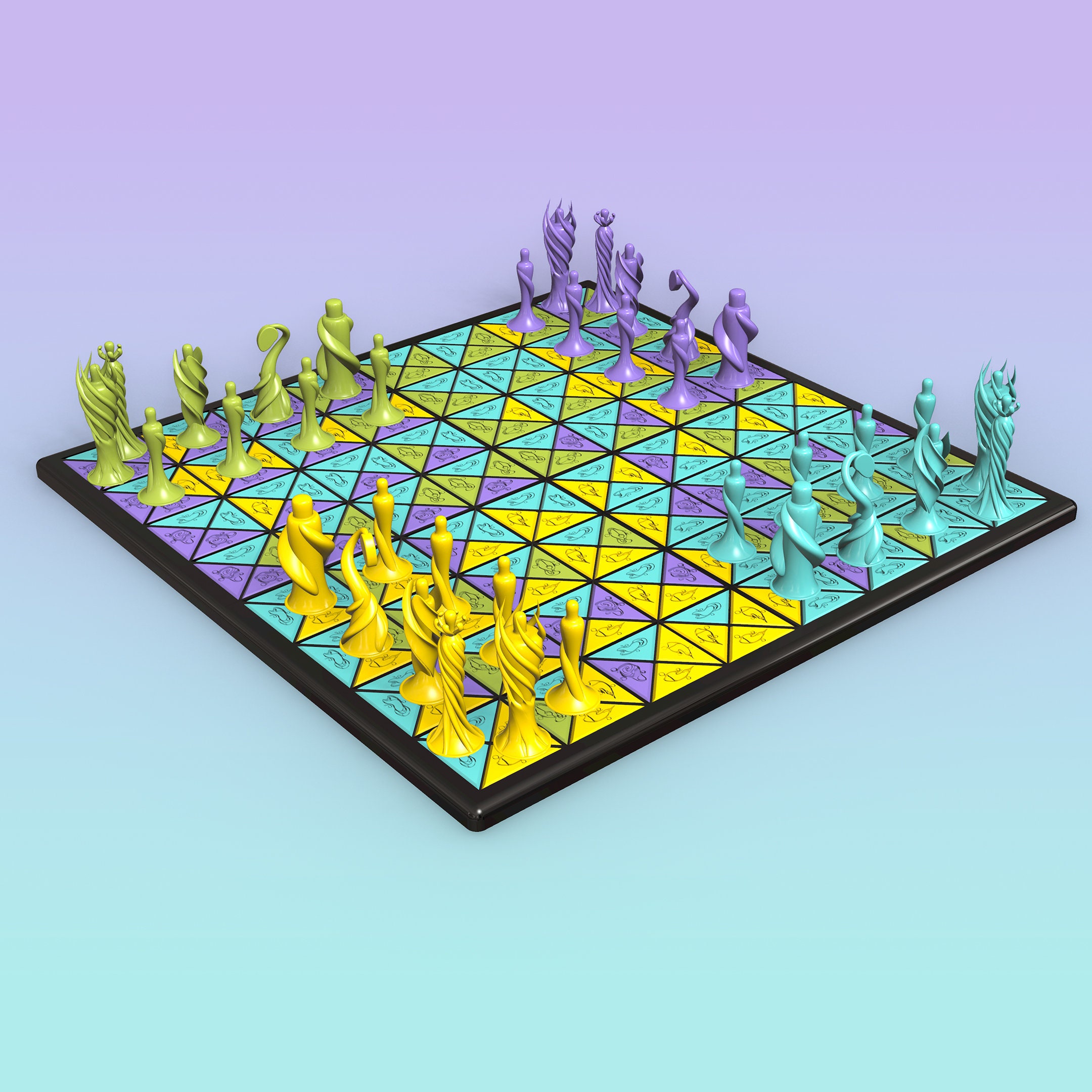 enochian chess board