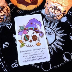 Seelenpartner Kartendeck - SPOOKY EDITION - Halloween Edition -  Liebes Orakel Deck