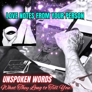 What They Long to Tell You? - 3 Love Notes from your Person - Divine Counterpart - Twinflame - Soulmate - Future Partner -Channeled Messages