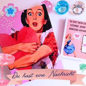 NEU: Kartendeck - Liebes Nachrichten von deinem Seelenpartner/in - Seelenpartner Botschaften - 55 Orakelkarten -