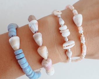 Hawaiian cone shell bracelet
