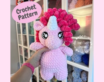 Blythe the Unicorn - Plushie, Crochet Pattern