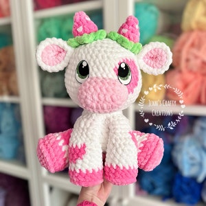Sitting Cow Pattern Camille the Sitting Cow - CROCHET PATTERN - Etsy