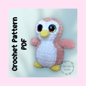 Pippy the Penguin - Plushie, CROCHET PATTERN