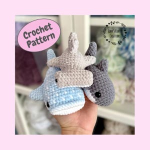 Shark Pattern Pack - CROCHET PATTERN