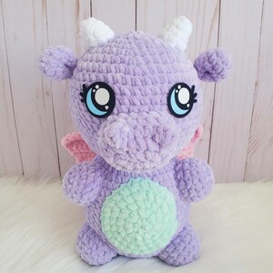 Dexter the Dragon Plushie, Crochet Pattern image 5