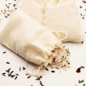 100% Natural Bath Soak Tea Bags