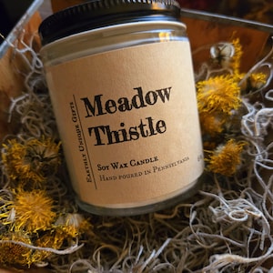 Meadow Thistle- 6 oz. Soy Wax Candle
