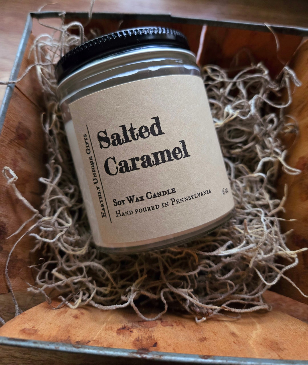 Salted Caramel Soy Candle main image 0