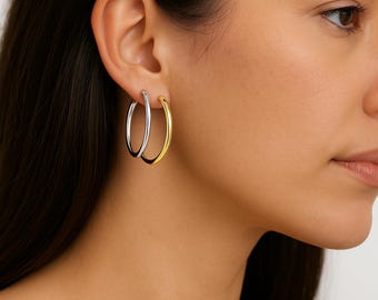 Timeless Large Hoops