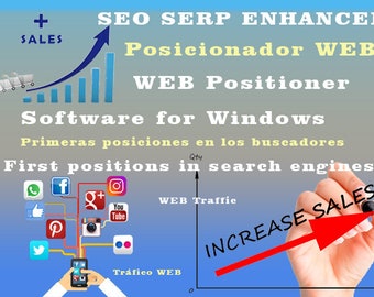 WEB traffic, WEB link positioner or social networks, influencers and webmasters