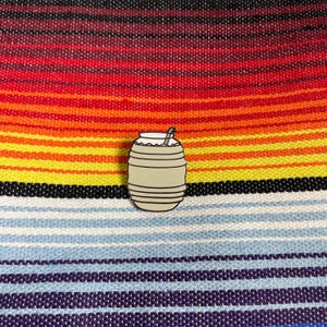Horchata Vitrolero Hard Enamel Pin