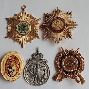 REPLICA GERMAN Collection Of Shooting MARKSMANSHIP Medals