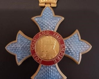 Order Of The BRITISH EMPIRE CBE Neck Full Size Royal Medal Insignia Superior Quality 1917