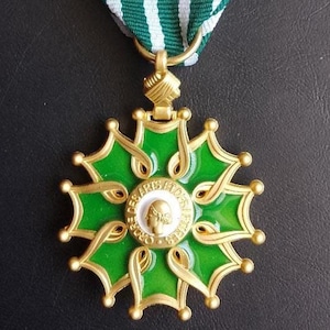 ORDER Of Arts And Letters Replica FRENCH MEDAL 1957