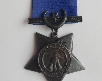 REPLICA KHEDIVE'S STAR Egyptische Victoriaanse medaille 1882 - beschadigd
