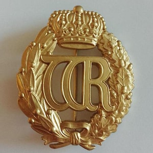 RÉPLICA DE LA INSIGNIA DE AYUNTAMIENTO GENERAL PRUSIA ALEMANA DE LA PRIMERA GUERRA MUNDIAL DE 1888