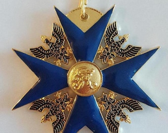 Replica Prussian Black Eagle Order Sash Badge 1701