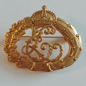 RÉPLICA INSIGNIA CONMEMORATIVA DE AYUNTAMIENTO DE LA 1ª GUERRA MUNDIAL DE HESSE, ALEMANIA, 1917