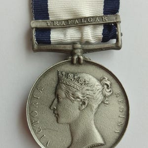 Victorian REPLICA BRITISH Naval General Service Medal Reproduction Medal - Inferior Replica