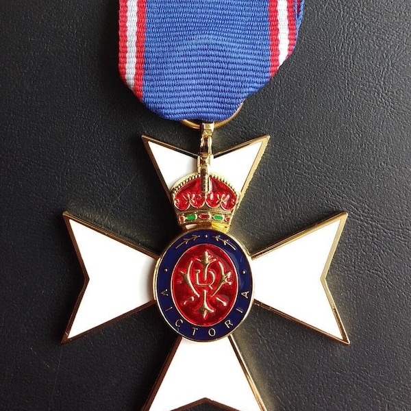 Britse ROYAL VICTORIAN ORDER Replica Royal Medal Superieure kwaliteit 1896