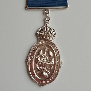 Replica British Kaisar-i-Hind Medal Theatrical Prop
