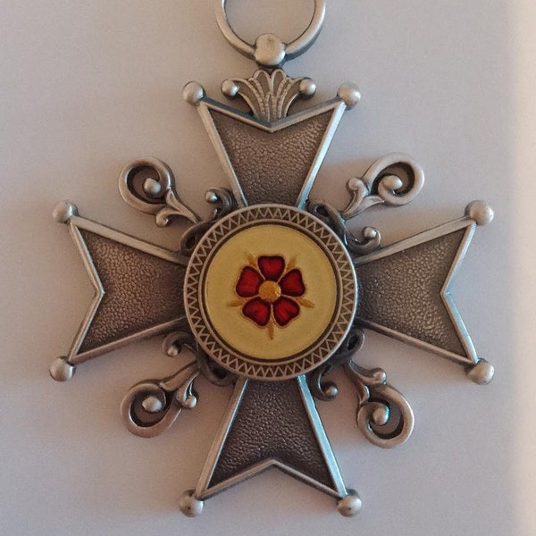 Replica ORDER VAN LEOPOLD VAN LIPPE-medaille 1906 - Verkleurd