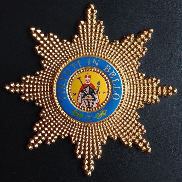REPLICA Saksische Militaire ORDE van St. HENRY Grootkruis Star Royal Insignia 1736