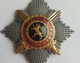 ORDRE DE LEOPOLD Réplique étoile de grand-croix militaire royale de Belgique 1832