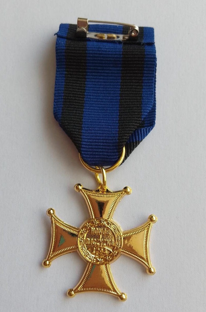Polish ORDER Of VIRTUTI MILITARI Replica Poland Medal Award 1792 image 2