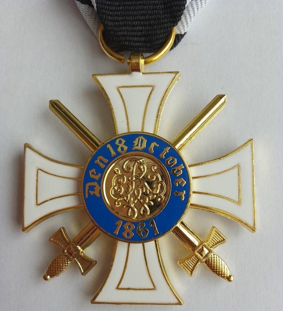 レプリカドイツ王冠勲章プロイセン軍事勲章 1861 - Etsy 日本