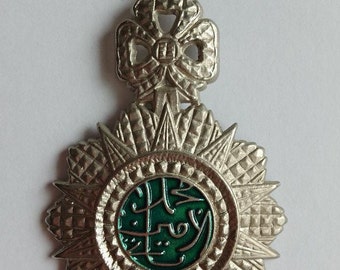 Tunesische REPLICA Order of NISHAN-i-Iftikha Order Of Glory MEDAILLE 1882