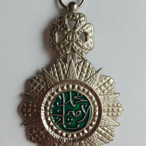 Tunesische REPLICA Order of NISHAN-i-Iftikha Order Of Glory MEDAILLE 1882